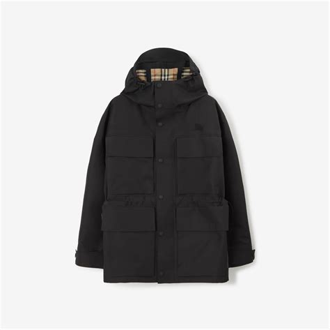 burberry parka black|Burberry parka men.